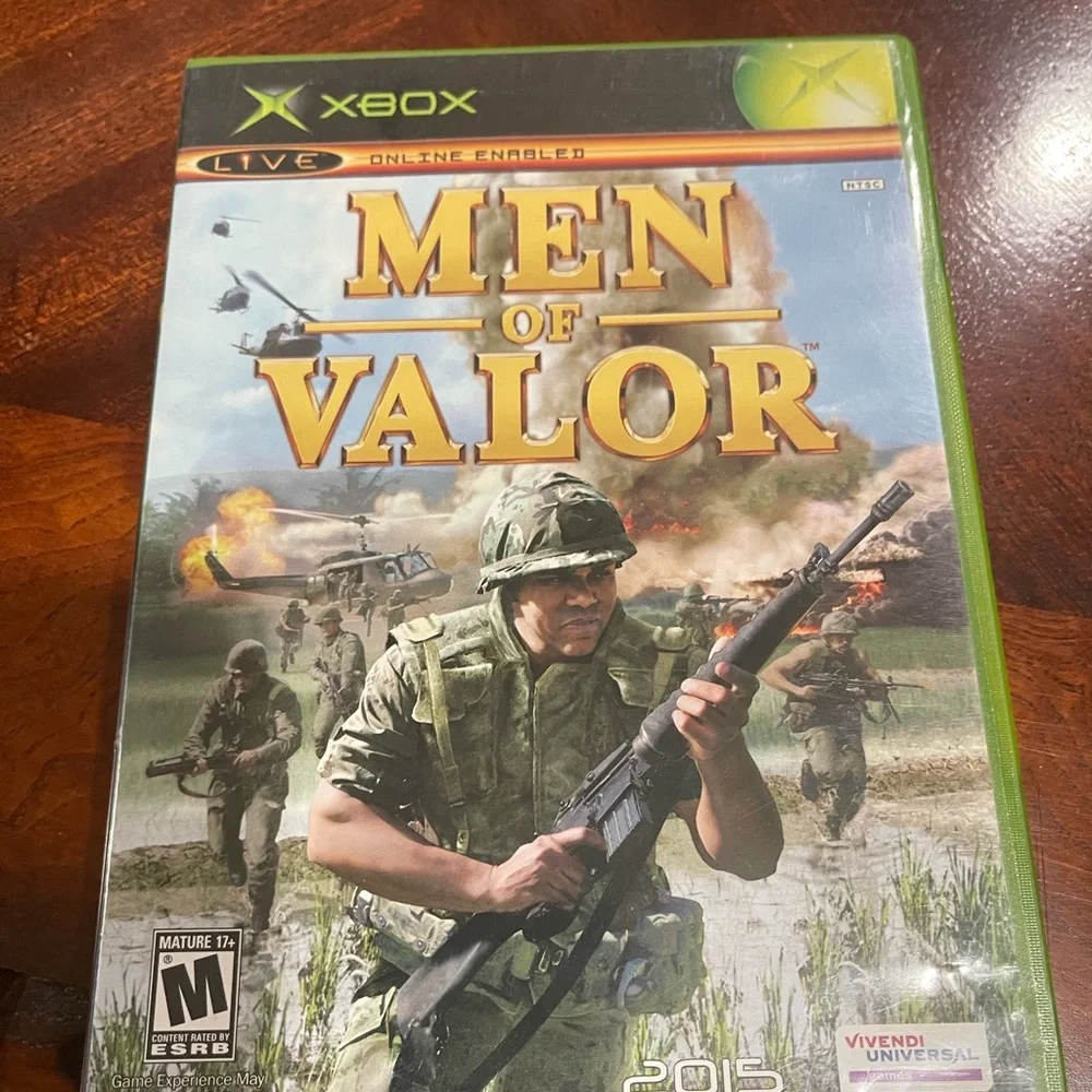 Xbox Men‎ Of Valor Video Game